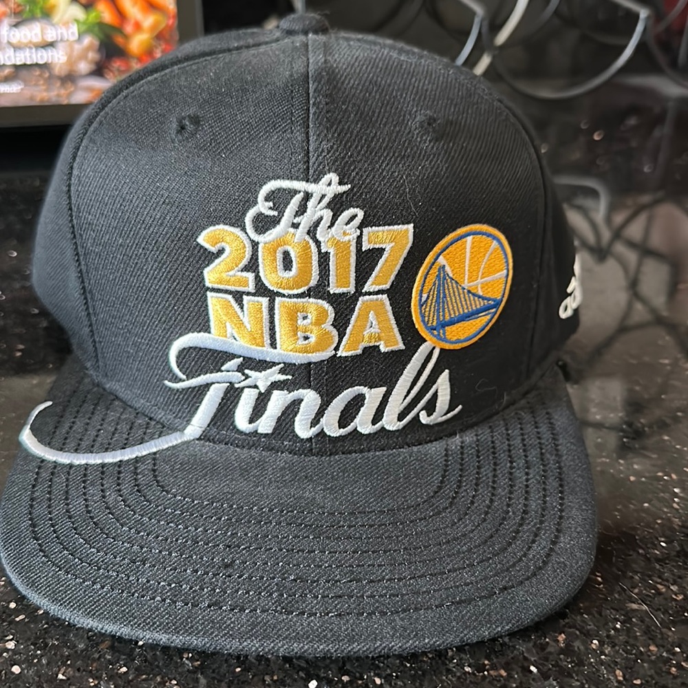 2017 Warriors Finals Adidas hat
